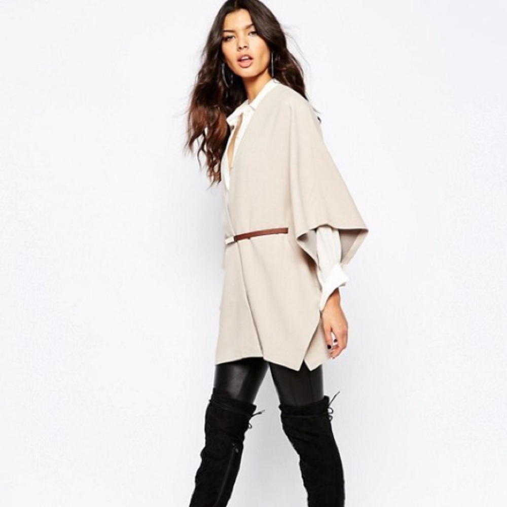 ASOS Wrap Jacket with Belt - NWT